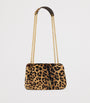 Saint Laurent Brown Mini Jamie 4.3 Leopard Print Shoulder Bag