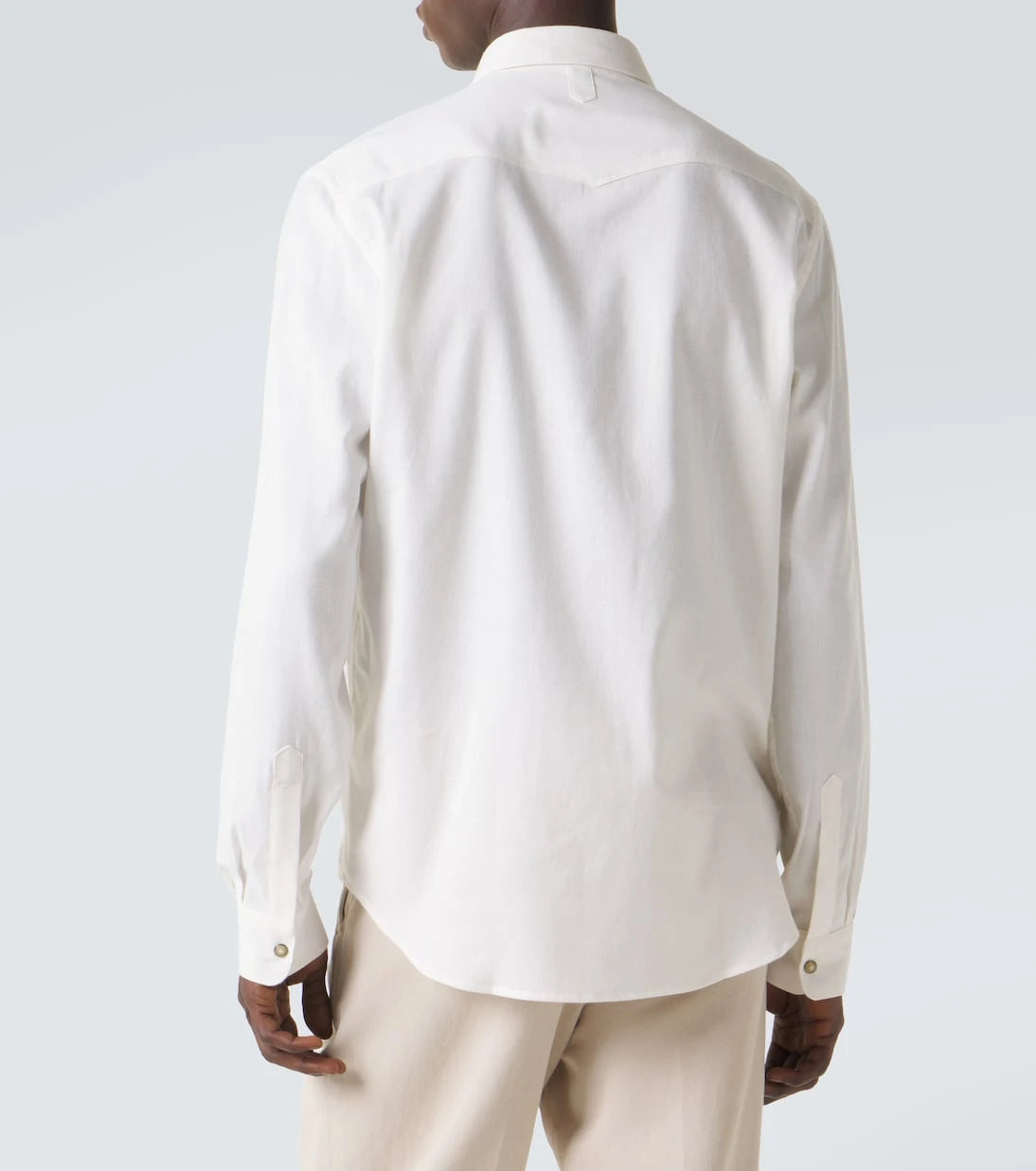 Canali - قميص من القطن والكشمير