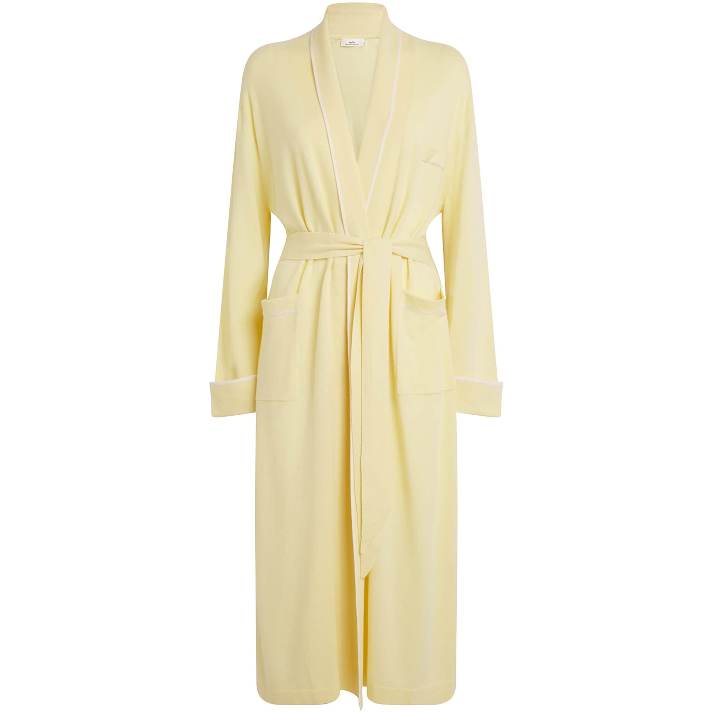 Yellow Cashmere Whitehall Robe