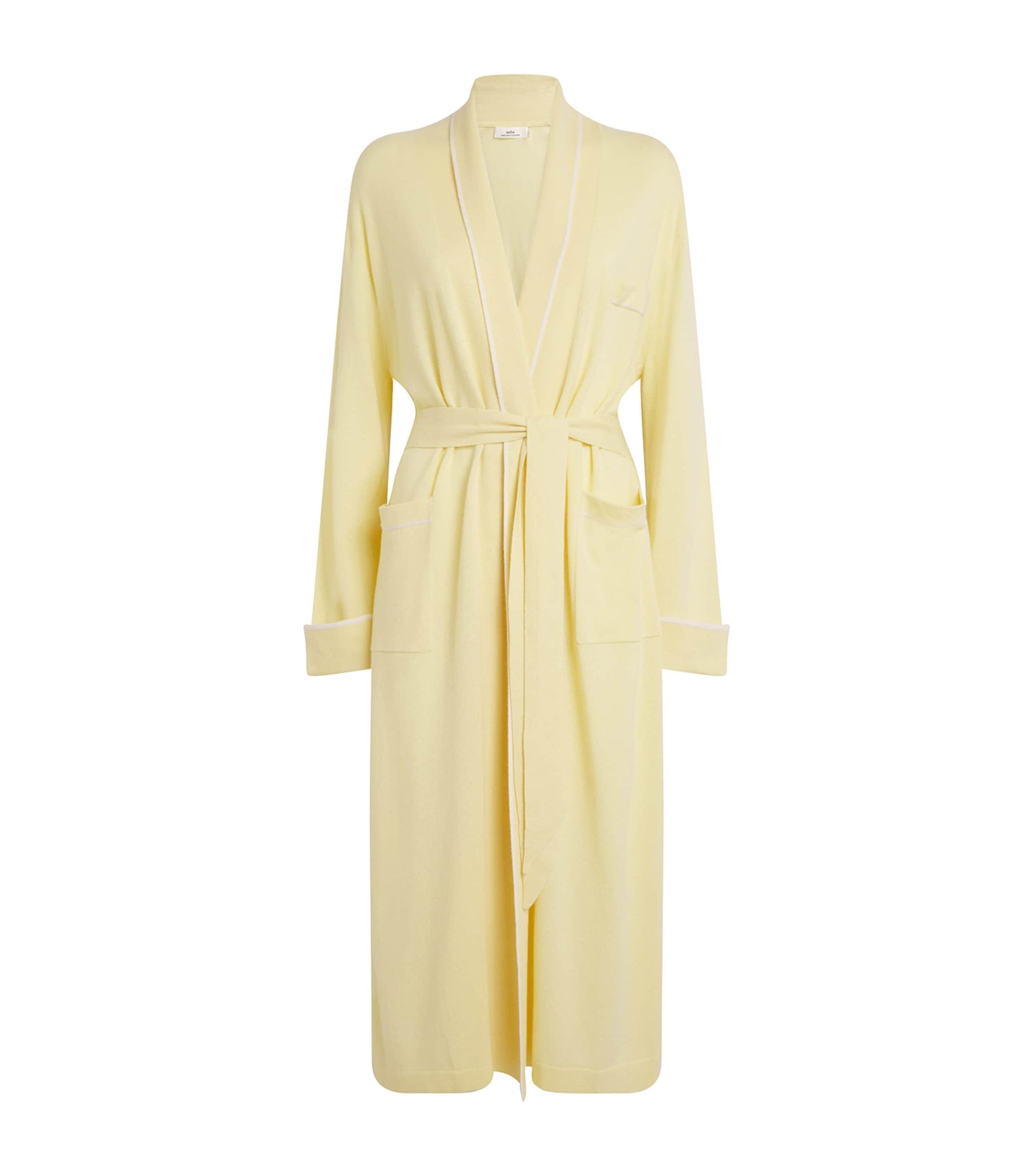 Yellow Cashmere Whitehall Robe