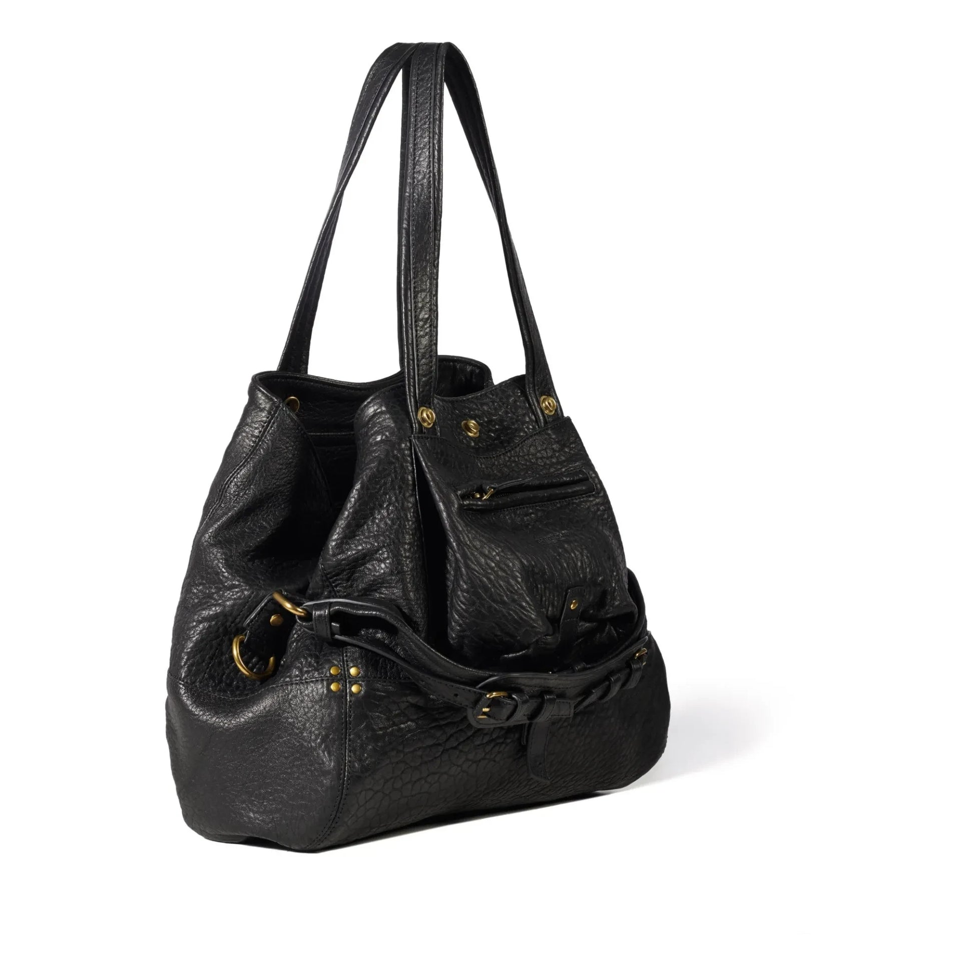 Jérôme Dreyfuss - Billy Lambskin Handbag - M | Black