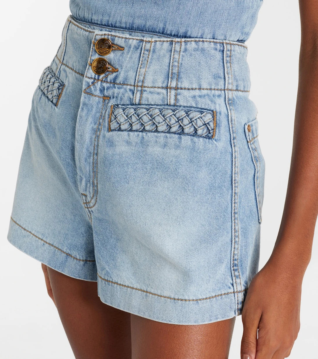 Zimmermann - Wanderlust denim shorts