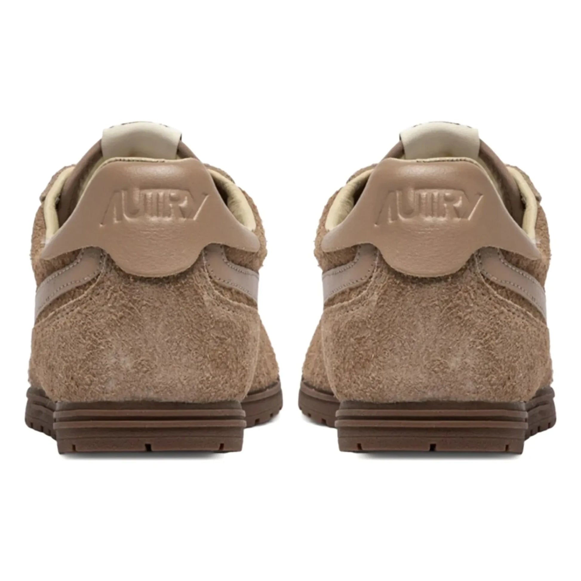 Autry - Windspin Low Suede and Leather Basket | Light brown