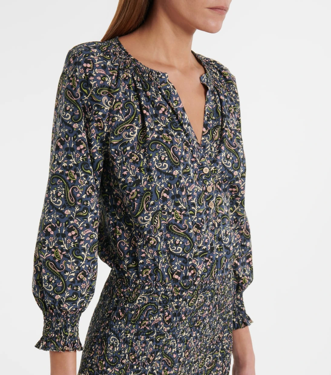 Veronica Beard - Karlina paisley cotton minidress