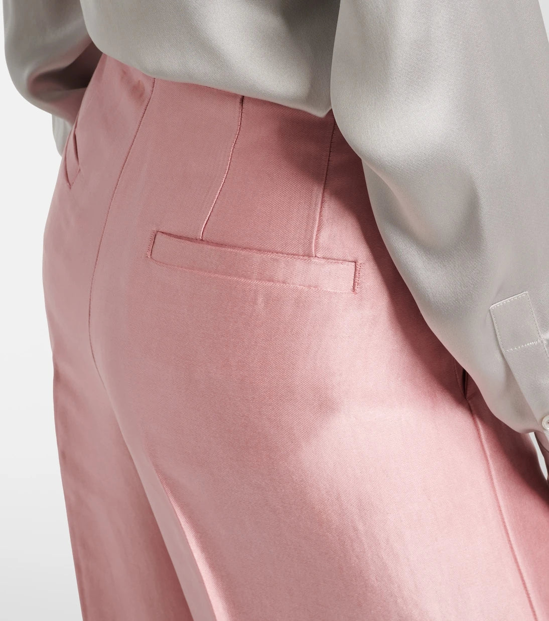Dorothee Schumacher - Slouchy Elegance satin wide-leg pants