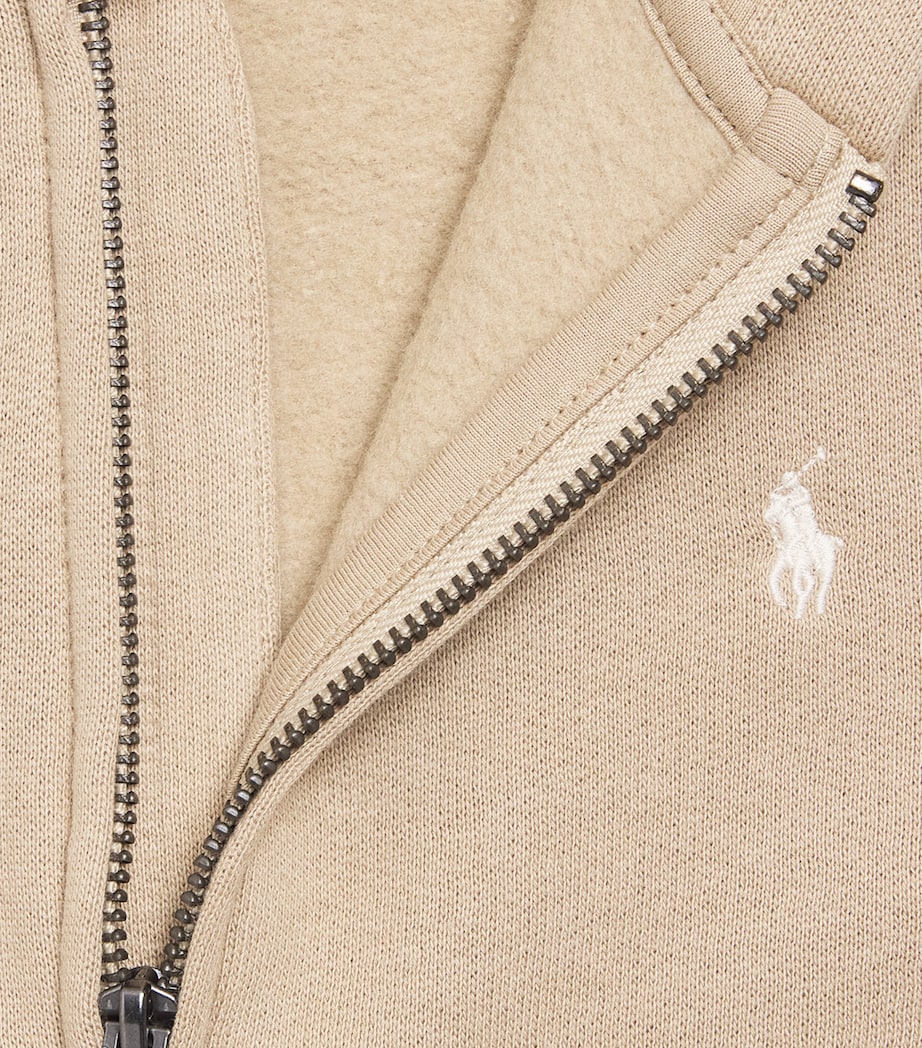 Ralph Lauren Kids Knitted Zip-Up Hoodie (6-14 Years)