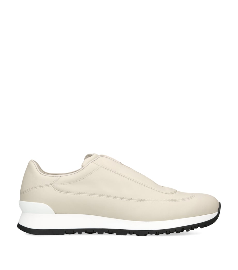 John Lobb Leather Lift Slip-On Sneakers