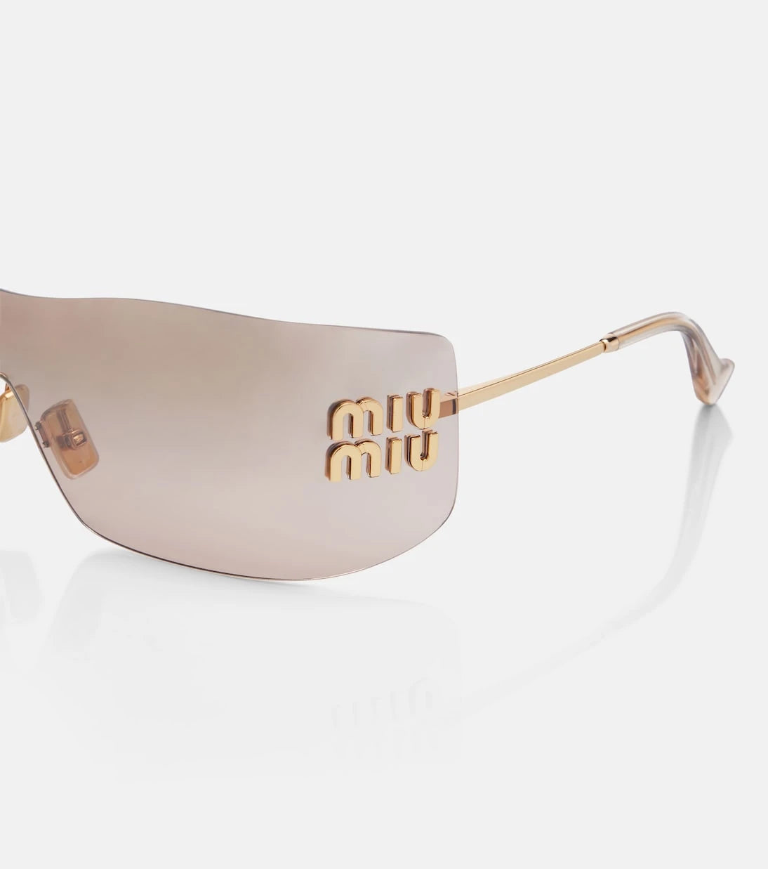 Miu Miu - Aube shield sunglasses