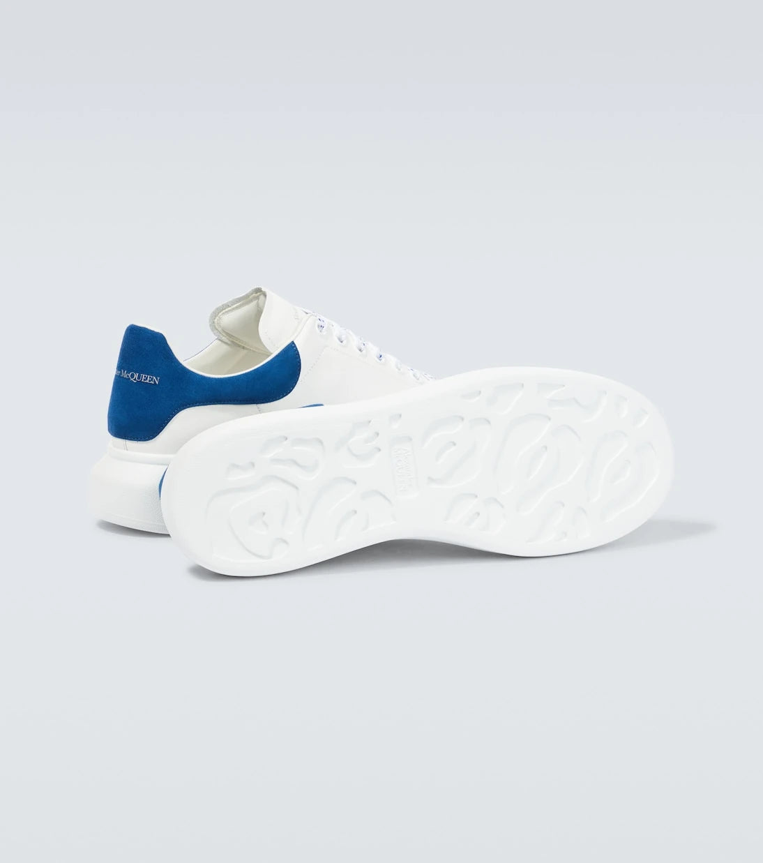 McQueen - Oversized leather sneakers