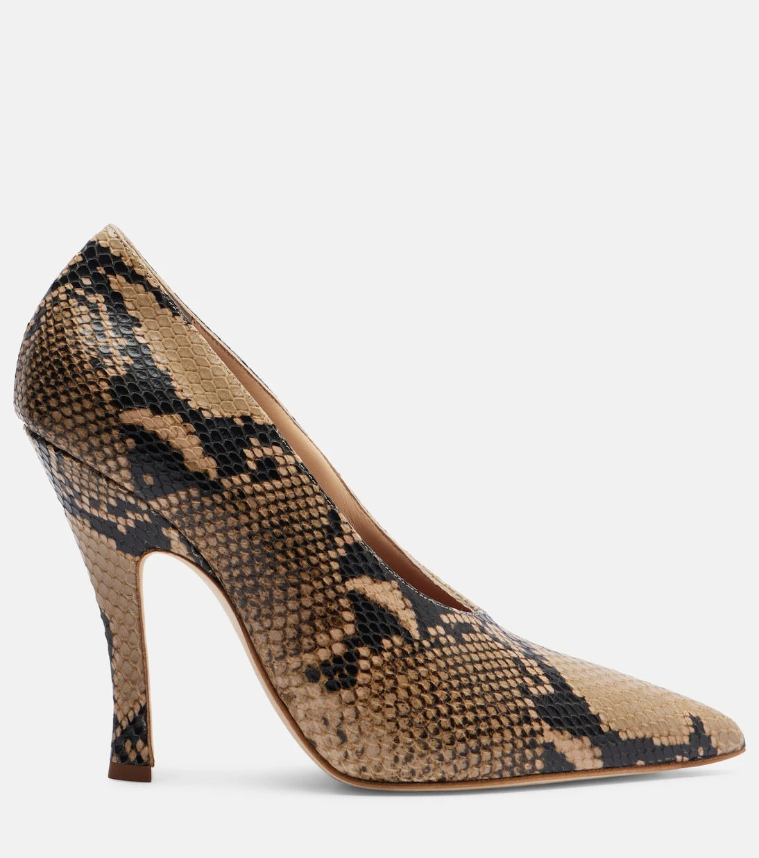 Magda Butrym - 115 snake-effect leather pumps