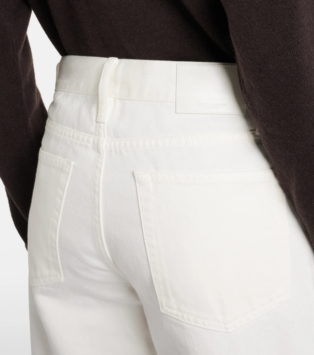 Ralph Lauren Collection - Mid-rise wide-leg jeans