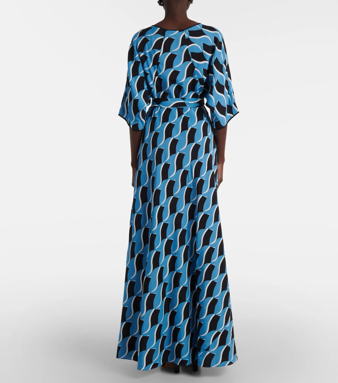 Diane von Furstenberg - Eloise printed crêpe maxi dress