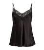 Maje Black Silk Cami Top
