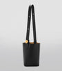 LOEWE Black Medium Pebble-Calfskin Bucket Bag