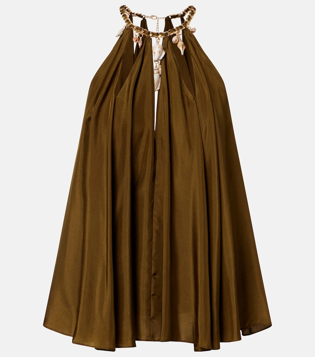 Zimmermann - Mahon embellished silk top