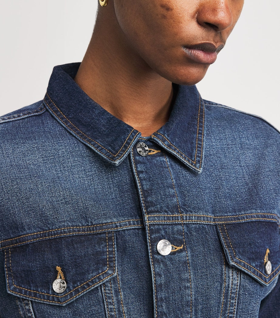 EB Denim Navy Denim Prima Mini Dress