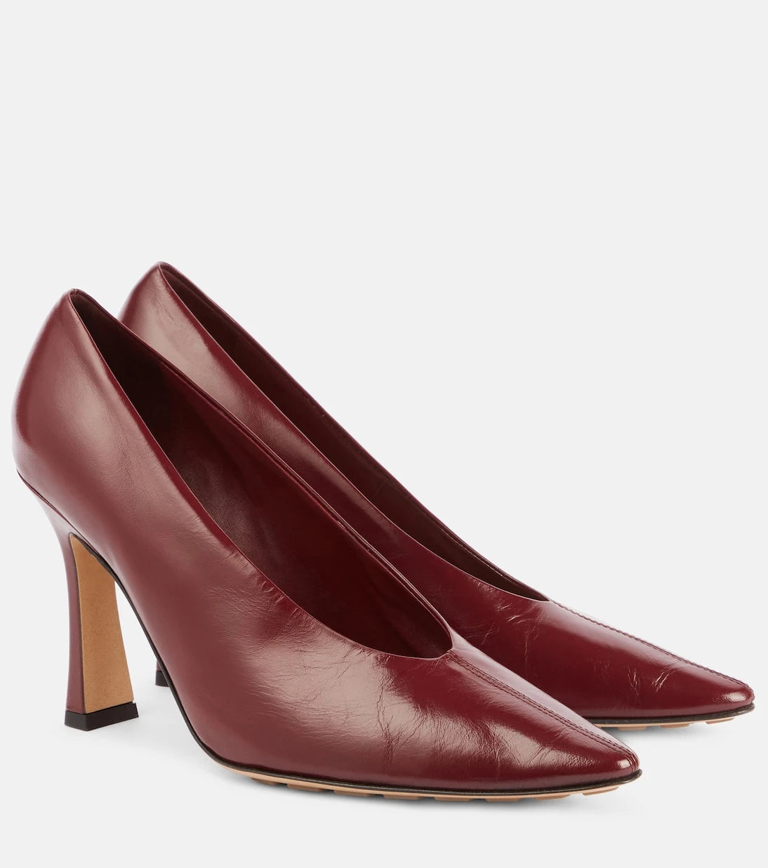 Bottega Veneta - Sofia 90 leather pumps
