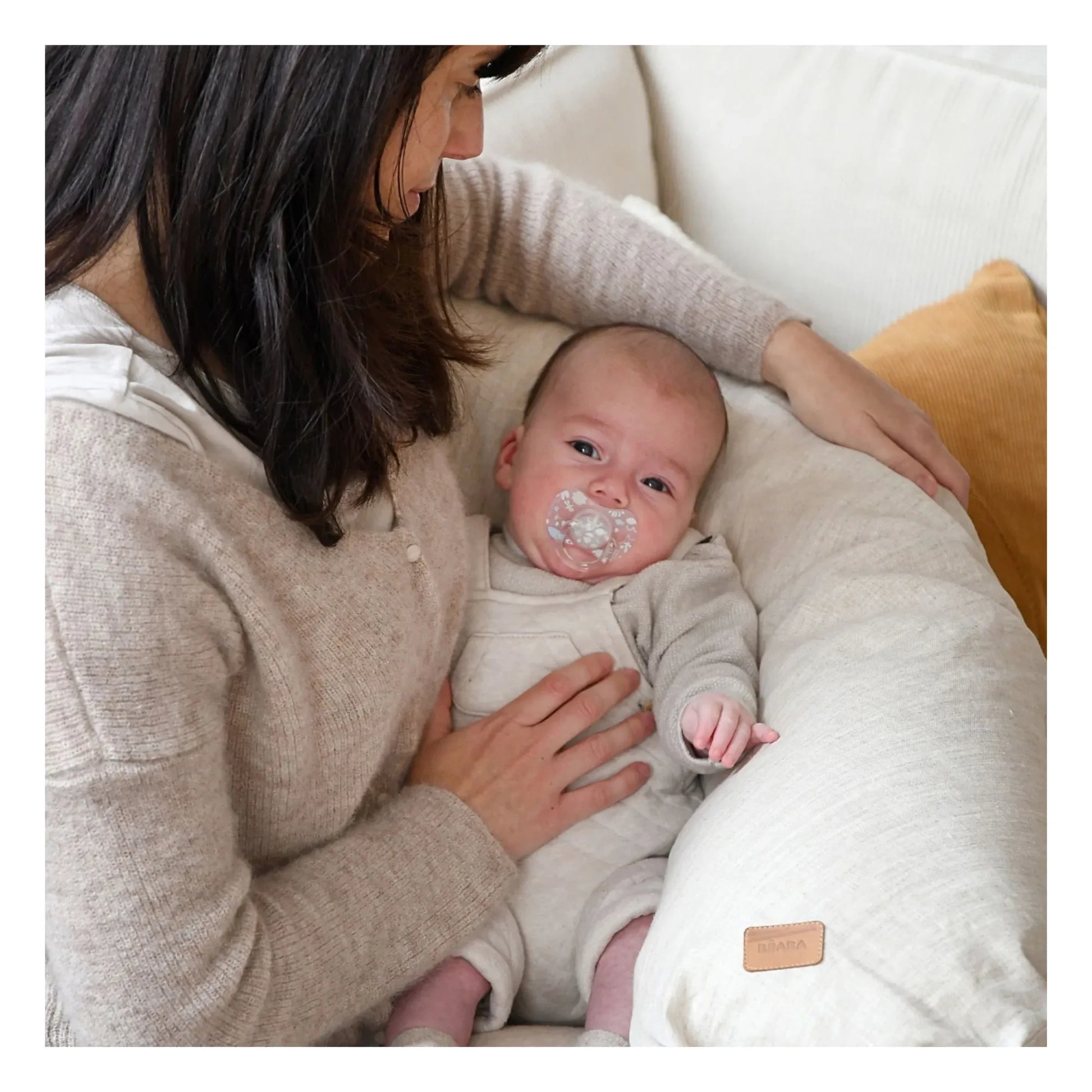 Béaba - Big Flopsy nursing cushion | Linen