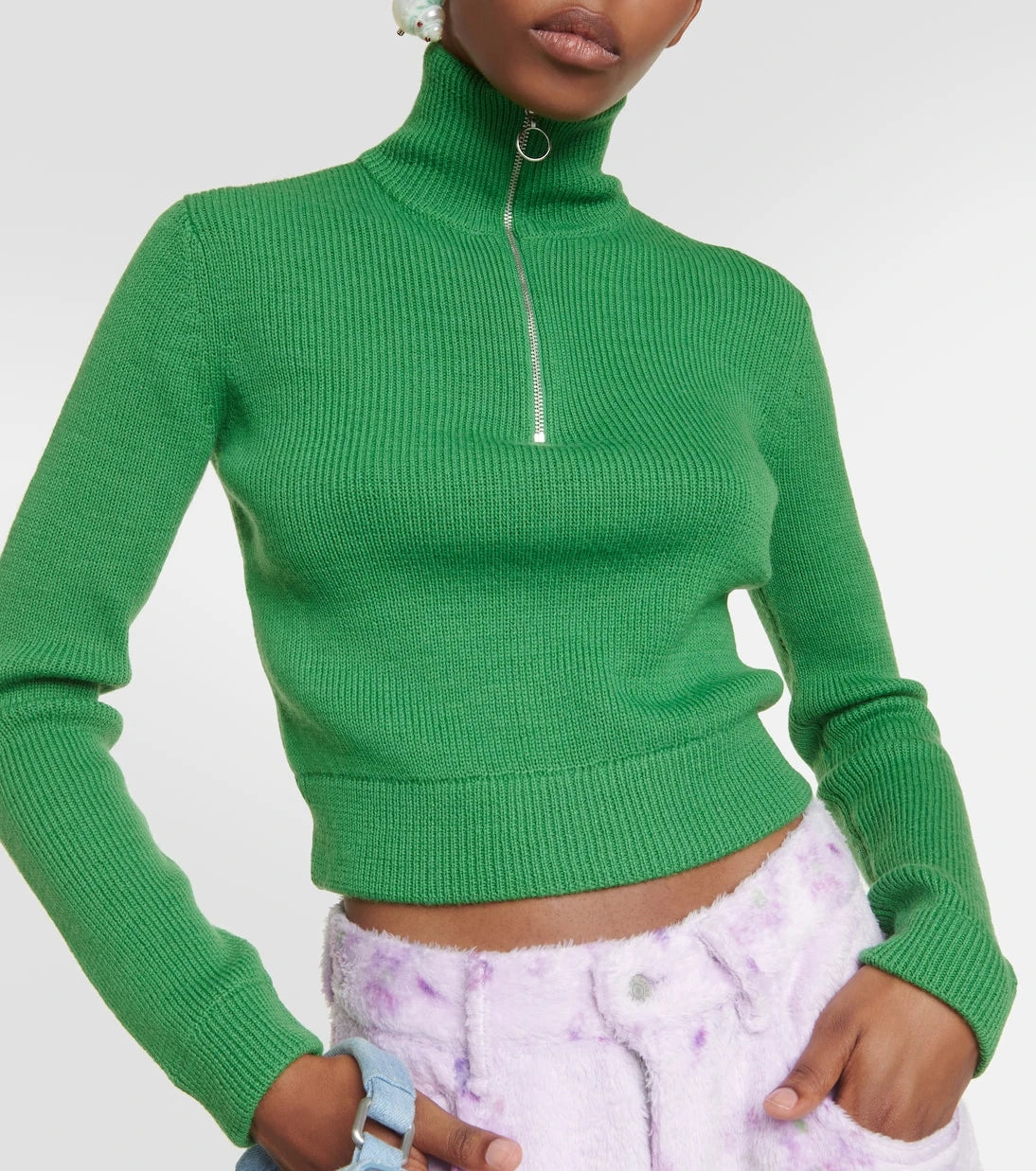 Acne Studios - Ribbed-knit wool-blend sweater