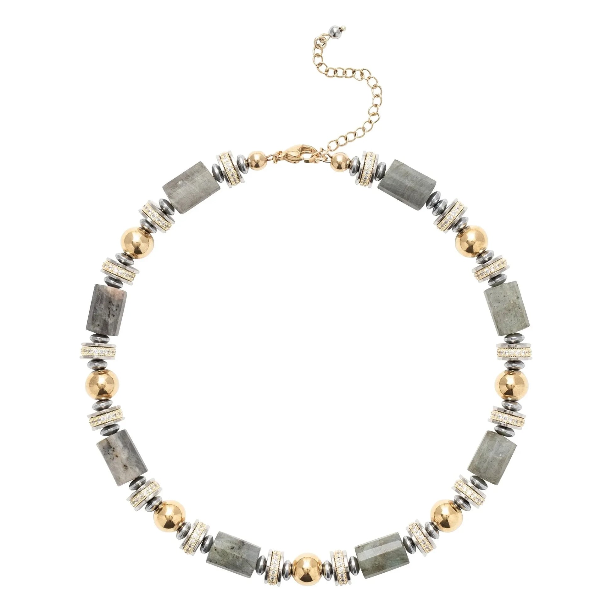 Sigal - Athena necklace | Grey