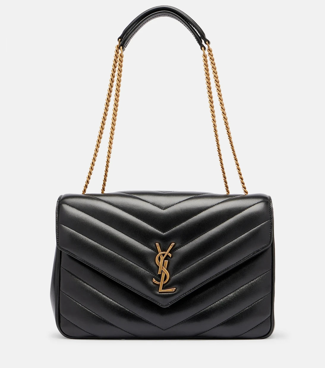 Saint Laurent - Loulou Large leather shoulder bag