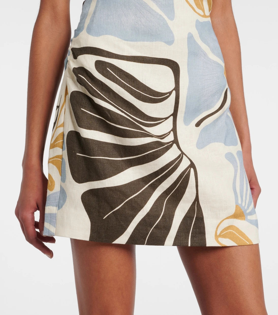SIR - Lola floral linen minidress