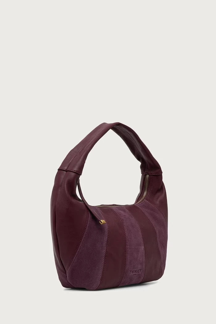 Twinset kadın deri hobo çanta