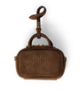 Brown Suede Beau Micro Bag