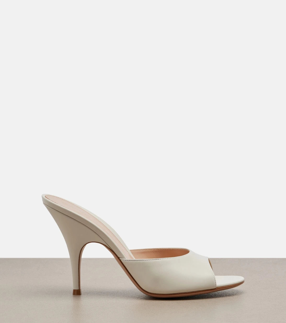Gianvito Rossi - Sofia leather mules
