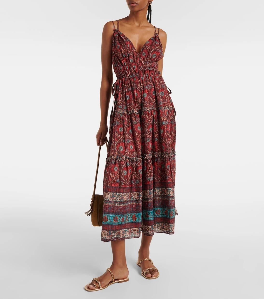 Ulla Johnson - Rosa printed cotton-blend midi dress