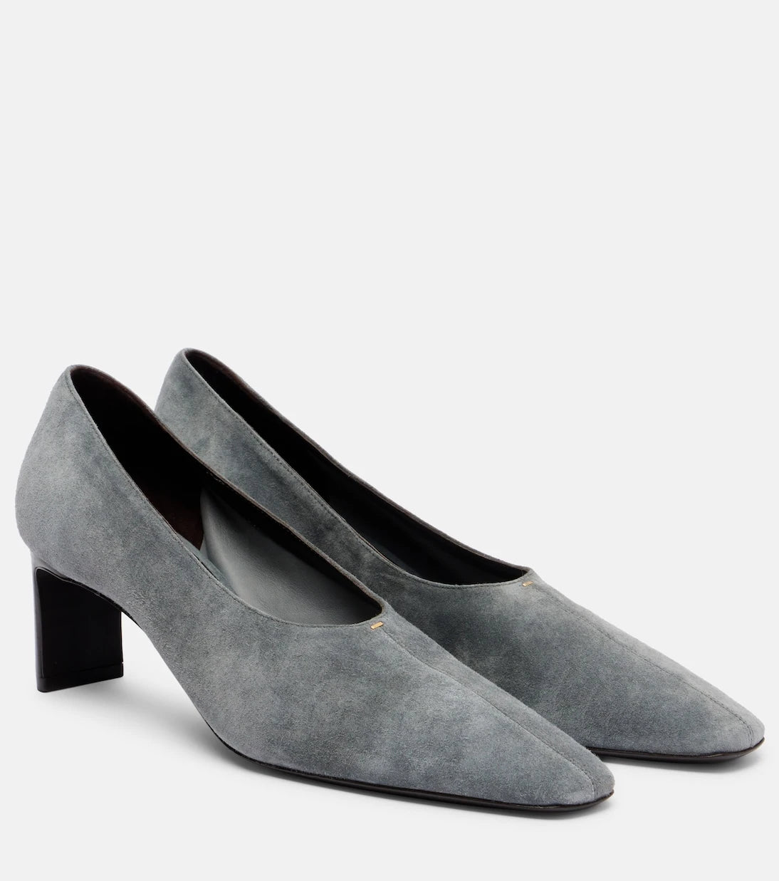 Khaite - Cecilia 50 suede pumps