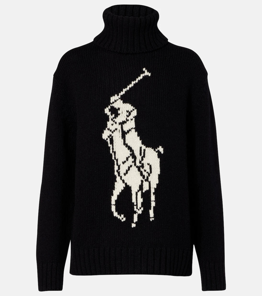 Polo Ralph Lauren - Logo wool turtleneck sweater