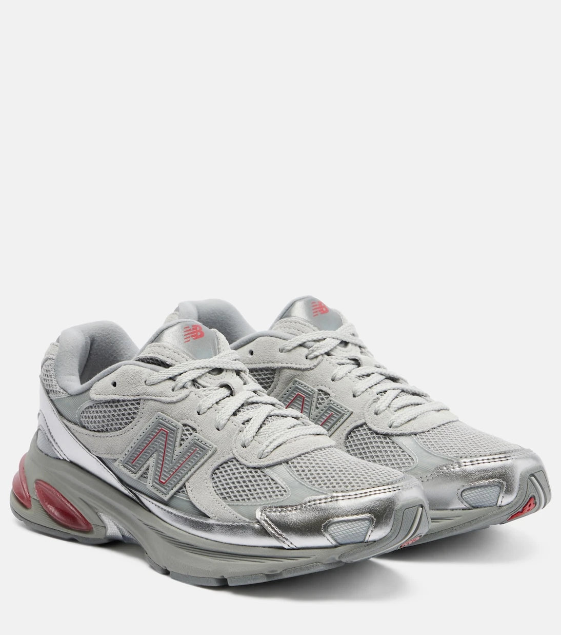 New Balance - 2010 leather-trimmed sneakers