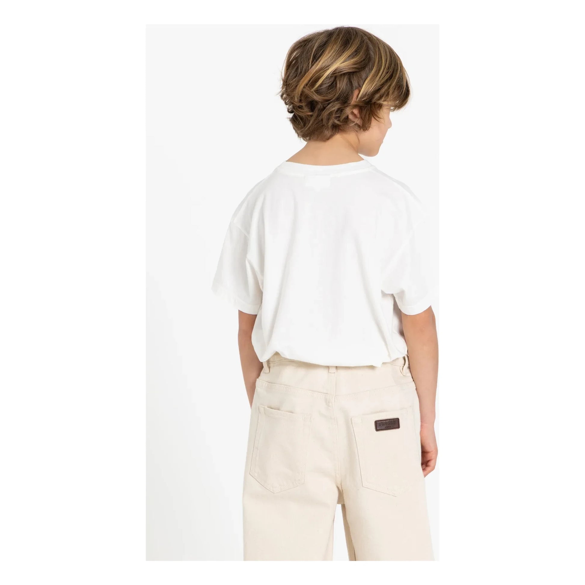 Finger in the nose - Jean Large Rodeo | Ecru