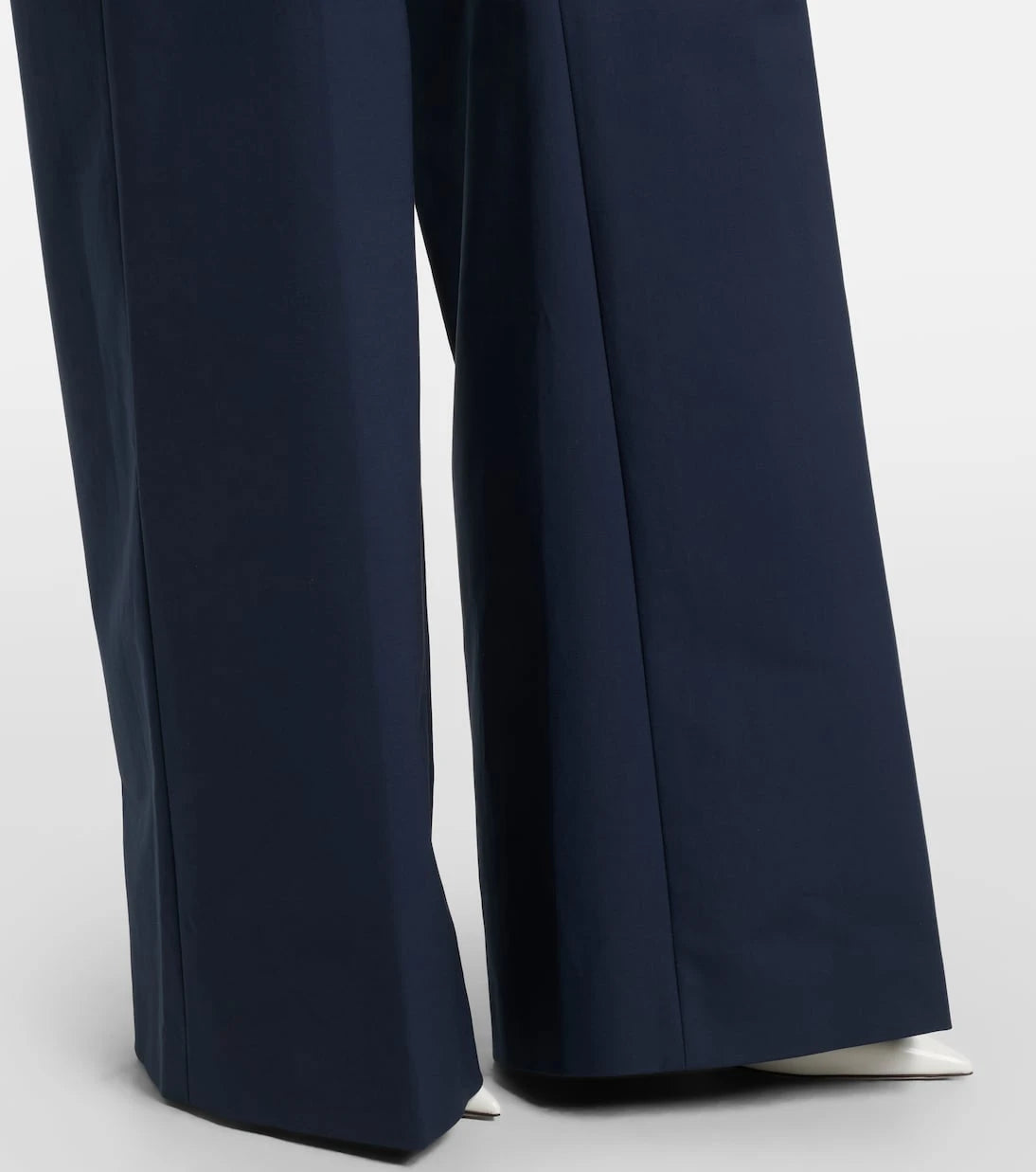 Carolina Herrera - Alba cotton-blend wide-leg pants