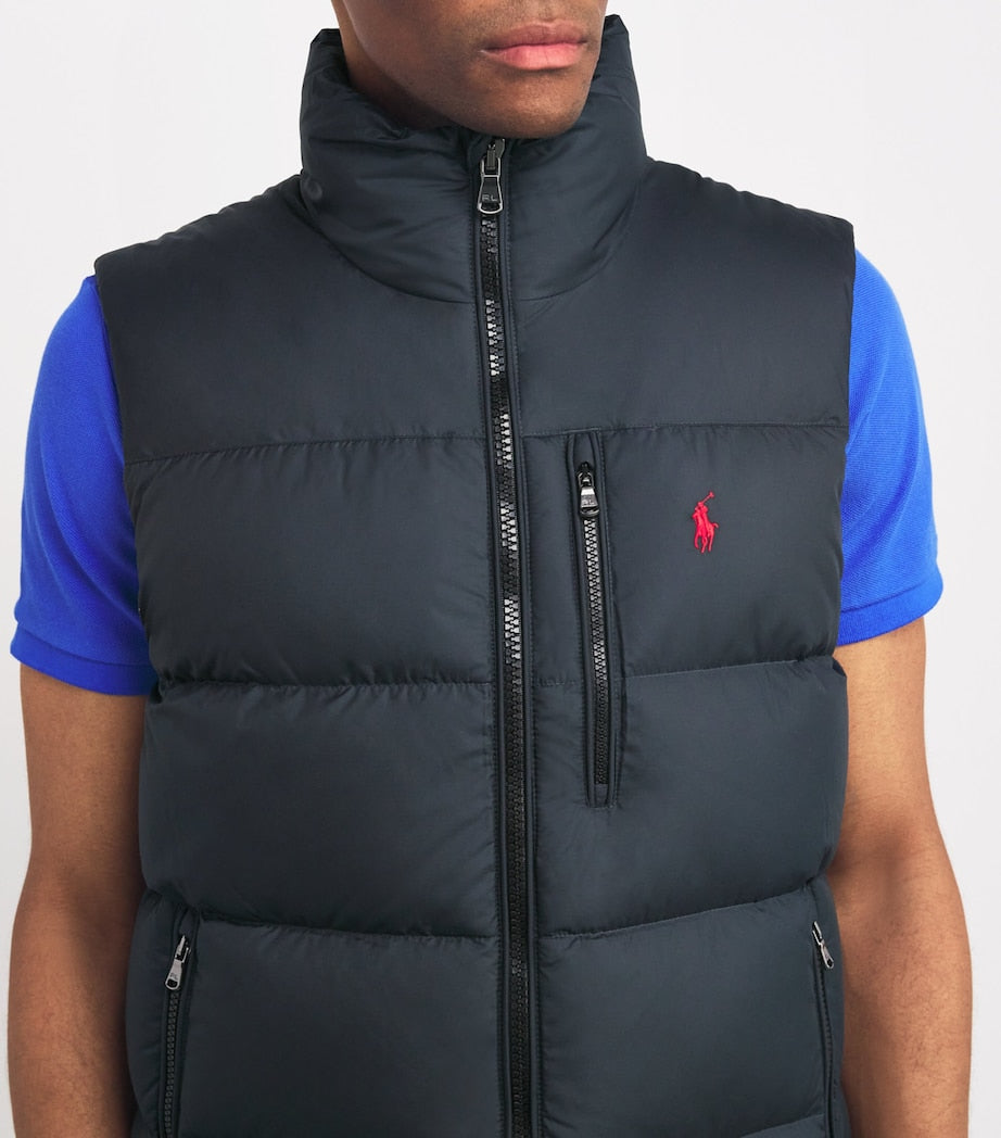 Polo Ralph Lauren Black Down-Filled Gorham Gilet