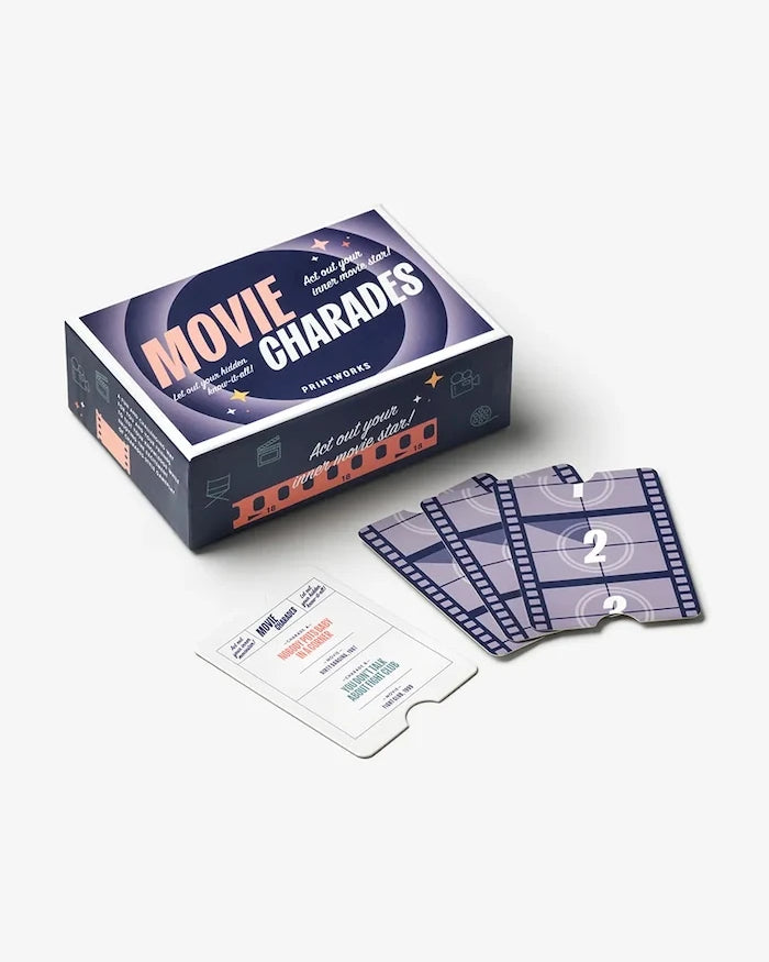 Каламбур Printworks Movie Charades 10 x 15 x 5 cm