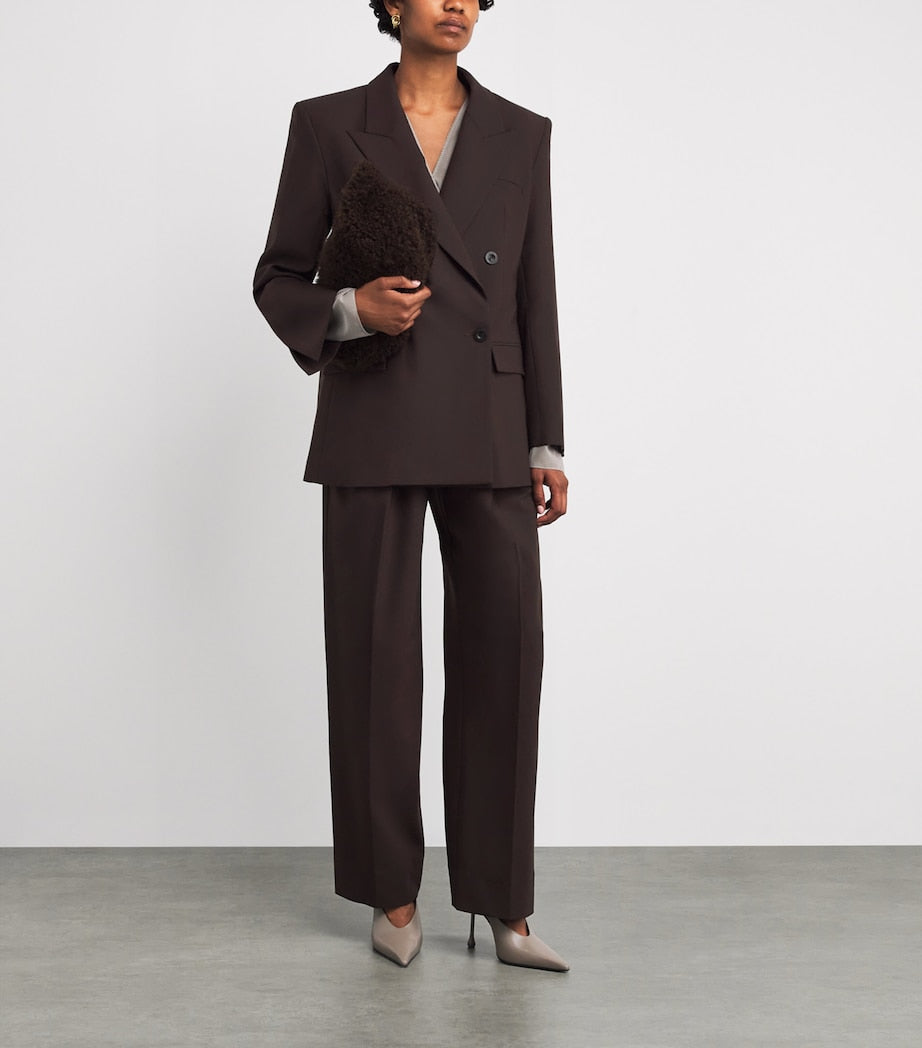 ESSE Studios Double-Breasted Onus Blazer