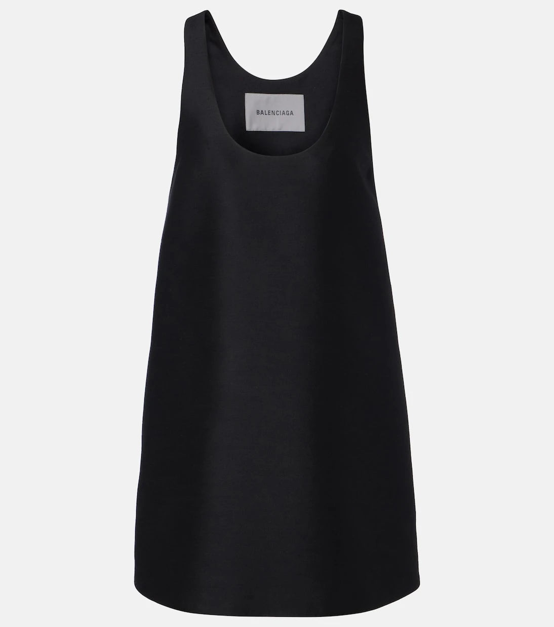Balenciaga - Wool and silk minidress