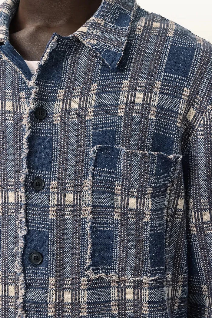 AllSaints жилетка мъжка с лен SOLMAR