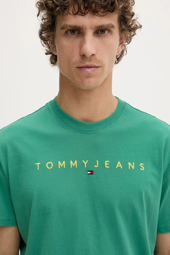 Tommy Jeans Erkek Pamuk Tişört