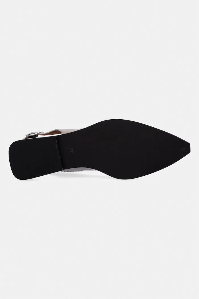 Bianco Leather Ballet Flats BIAVICTORIA