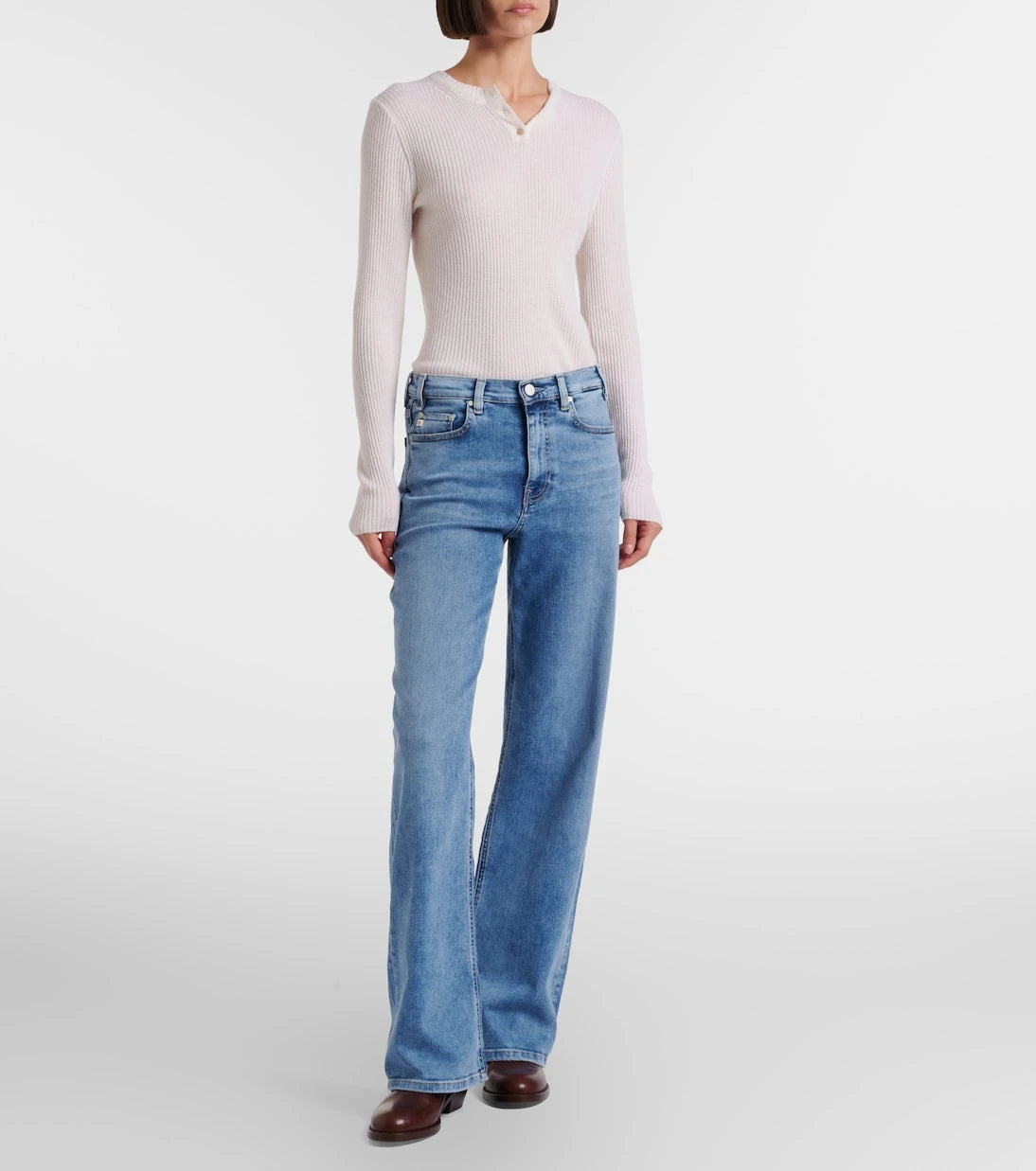AG Jeans - New Baggy wide-leg jeans