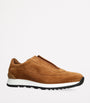 John Lobb Suede Lift Slip-On Sneakers