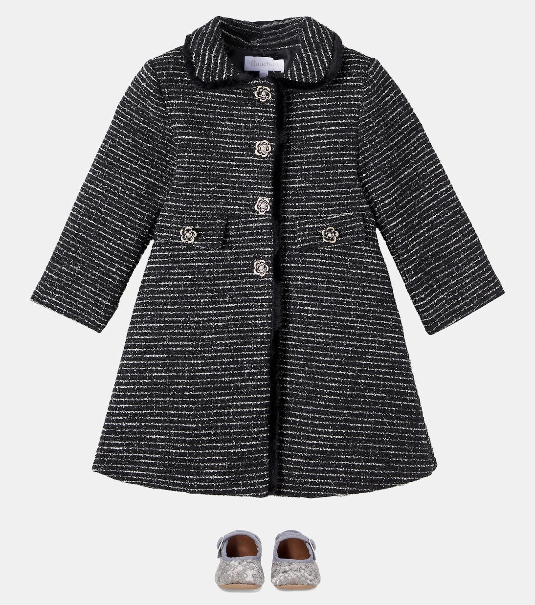 Patachou - Casaco tweed coat