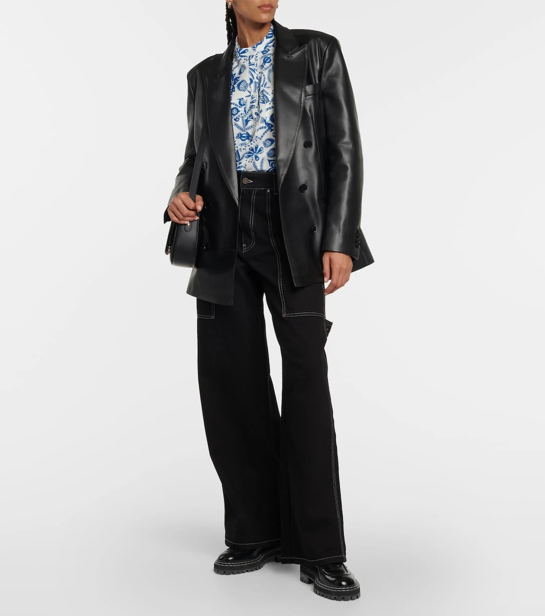 A.P.C. - Aubrey floral linen-blend blouse