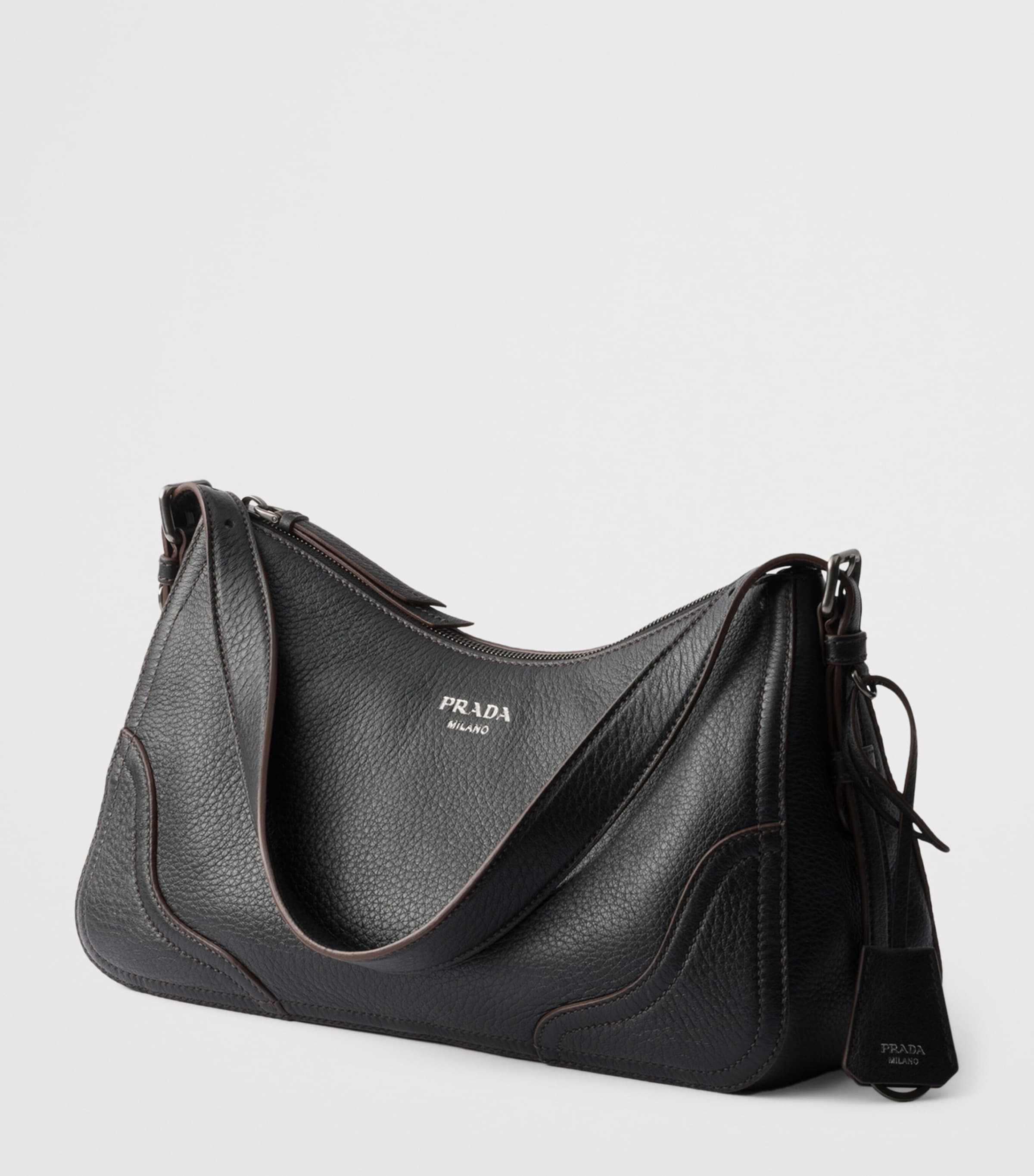 Large Leather Aimèe Shoulder Bag