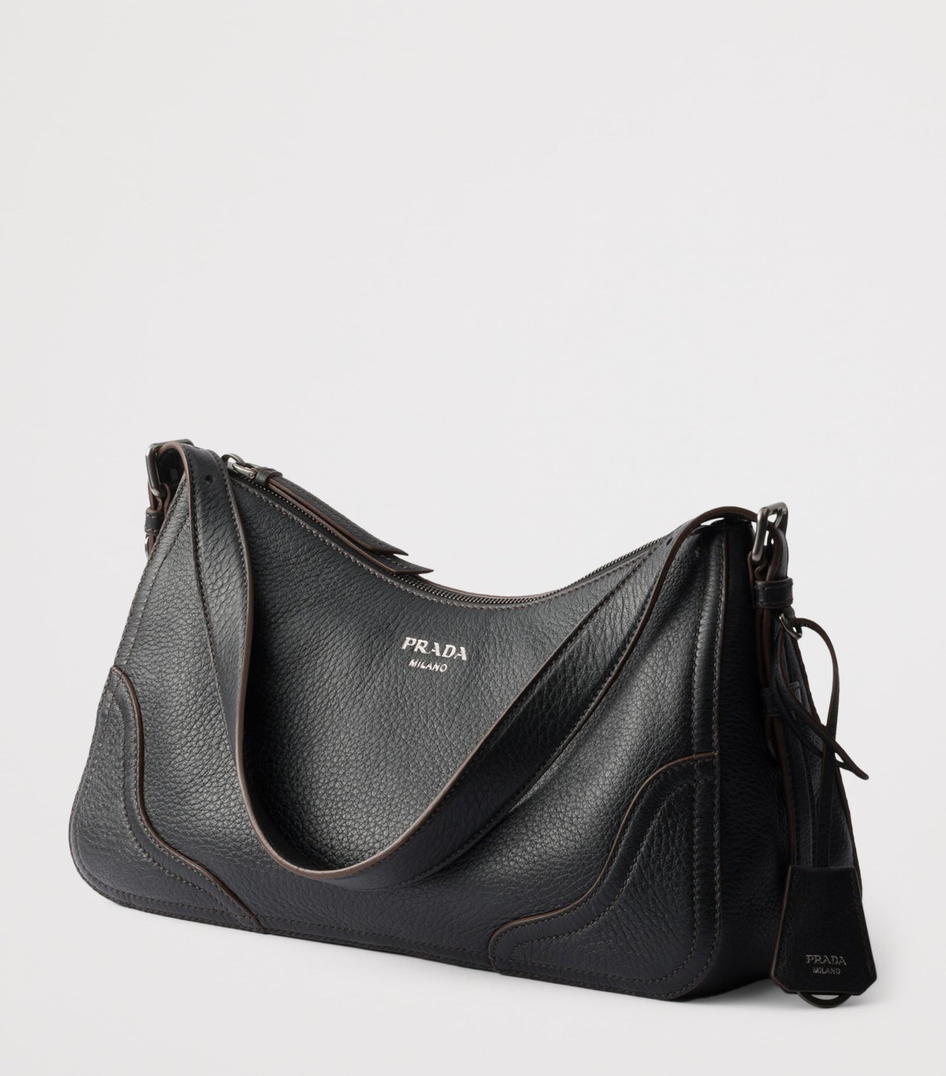 Large Leather Aimèe Shoulder Bag
