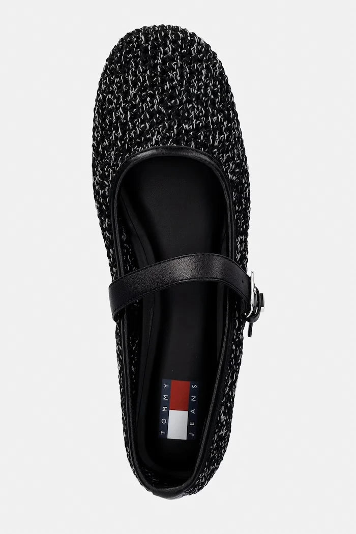 Tommy Jeans KNITTED BALLERINA балerinler