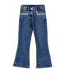 Embellished-Detail Flared Jeans (2-12 Years)